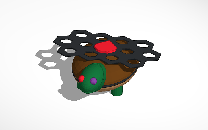 3D design Wonderful Destructive Tortoise - Tinkercad