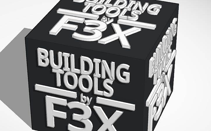 3D design btools - Tinkercad