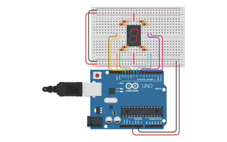 Circuit design bomba - Tinkercad