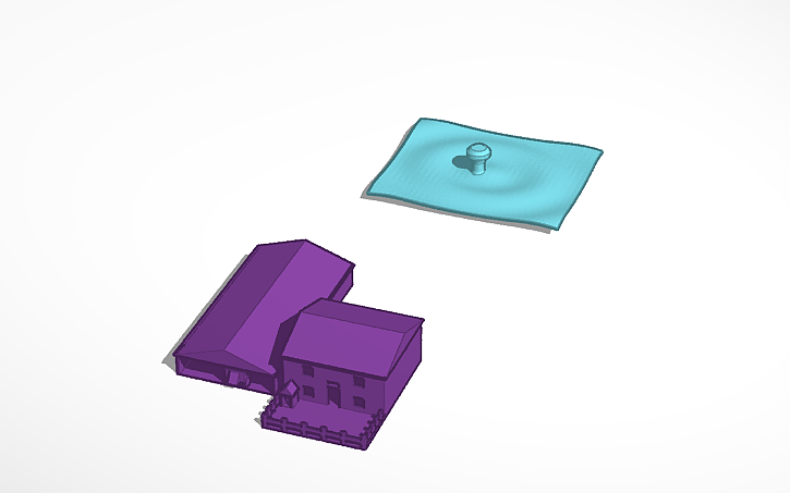 3D design rain - Tinkercad