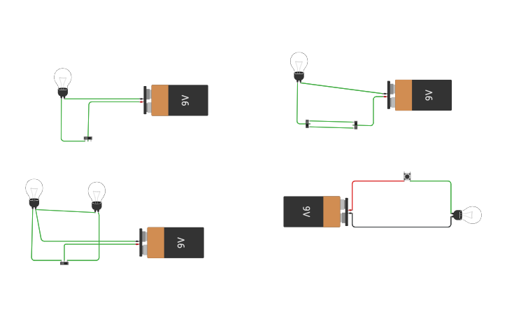 Circuit design simulación de circuitos eléctricos básicos - Tinkercad