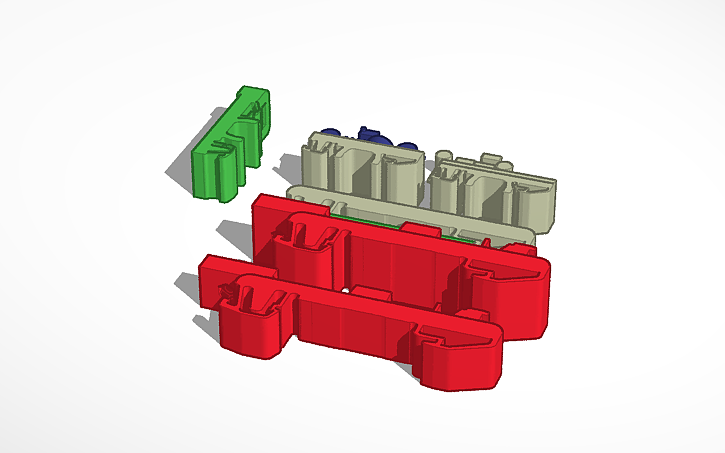 3D design XL4015 - riel din 35mm | Tinkercad