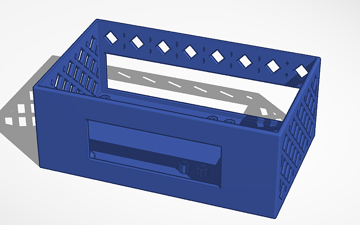 3D design Arduino project box - Tinkercad