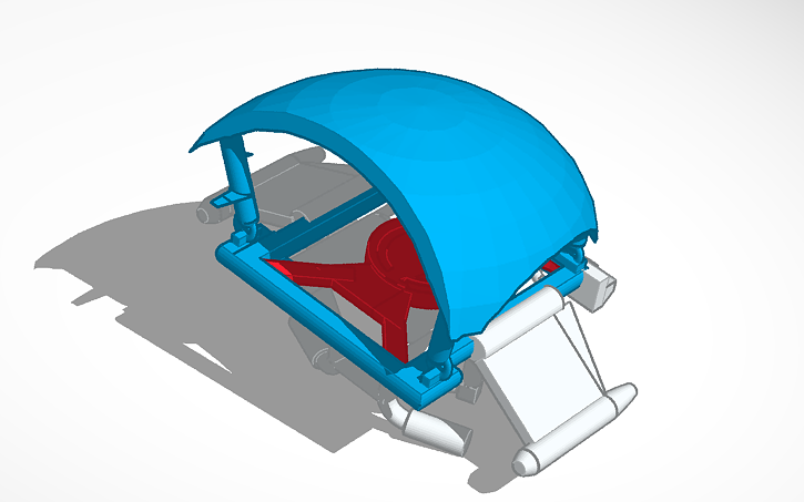 3d Design Fortnite Glider Tinkercad - fortnite glider