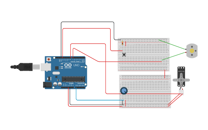 Arduino Tp Module Circuit design tp 3 arduino - Tinkercad