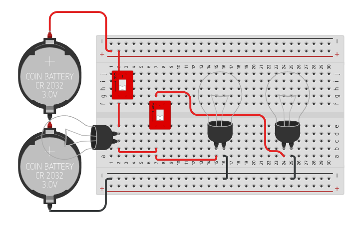 Circuit design Aula-2_Ex-Extra-3 - Tinkercad