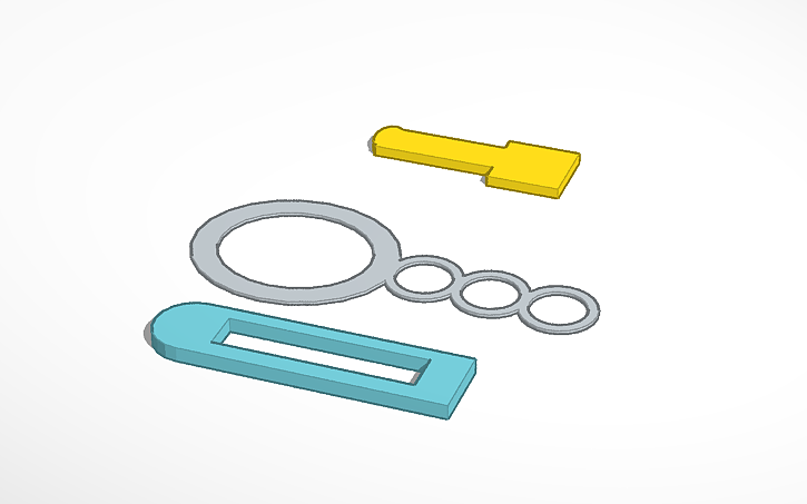 3D design Keychain | Tinkercad
