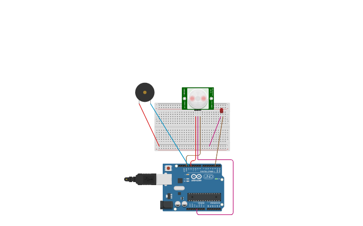 Circuit design PIR-62704355 - Tinkercad