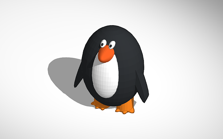 3D design Penguin the Peguin - Tinkercad