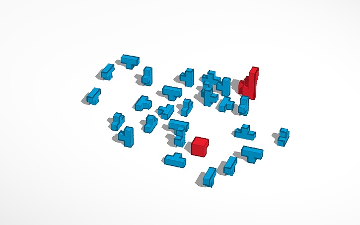 3D design Puzzle - Tinkercad