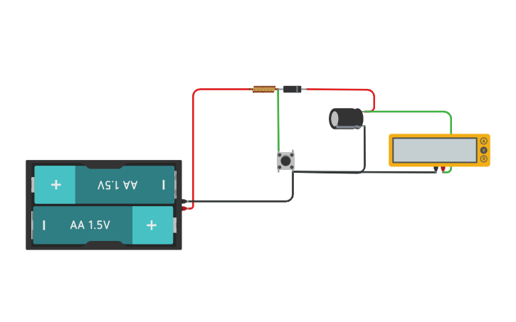 Circuit design Boost Converter (Voltage Increaser) - Tinkercad