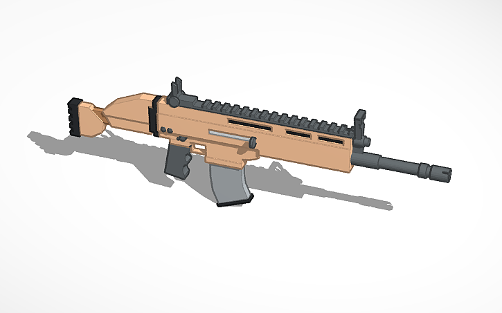 3D design Scar fortnite - Tinkercad