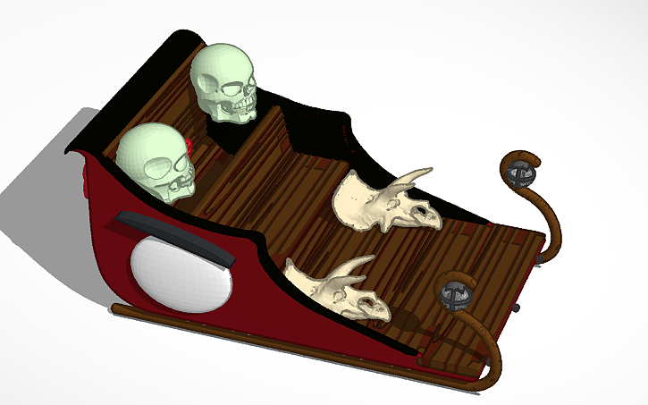 3D design Satan`s sled - Tinkercad