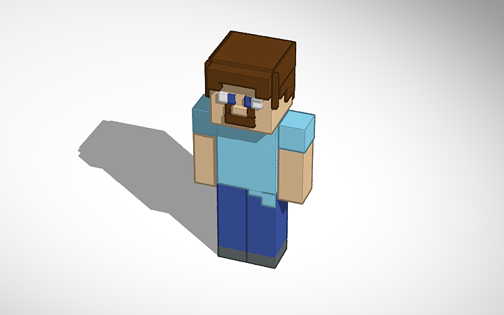 3D design Minecraft Man | Tinkercad