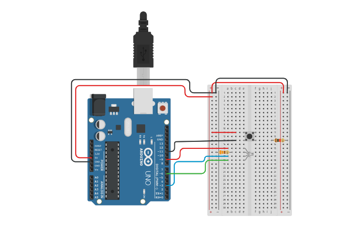 Circuit design RGB LED Activity BUTTON -Alí Antonio Rosales Palomo ...
