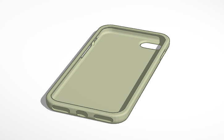 iphone 7 case tinkercad