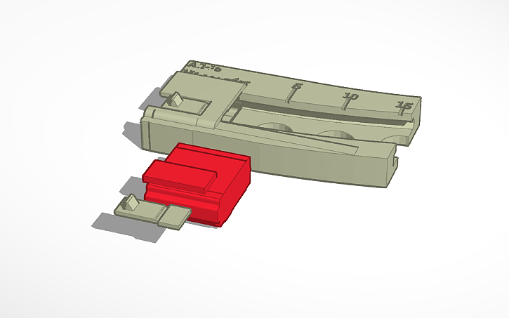 3D design vertical speedloader | Tinkercad