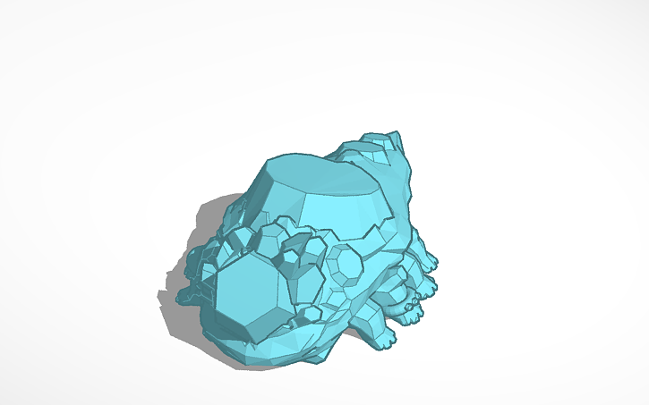 Ultra Crystal Lizard Tinkercad