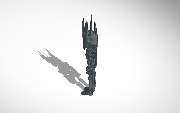 3D design Sauron - Tinkercad