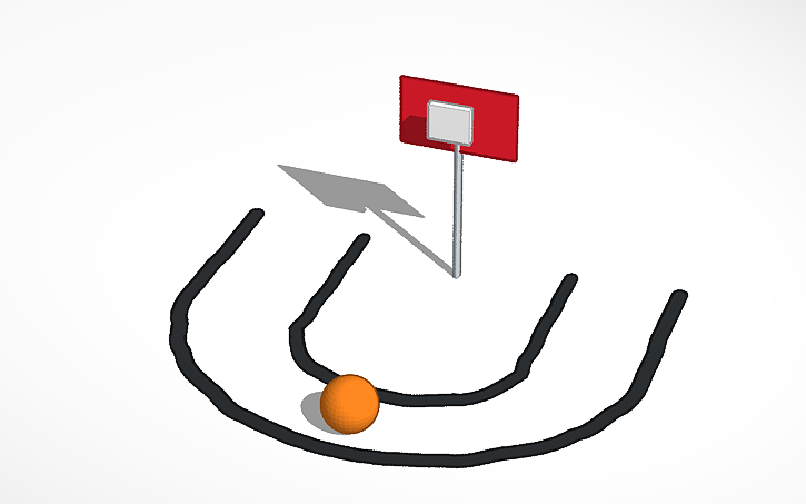 3D design basketball invention - Tinkercad