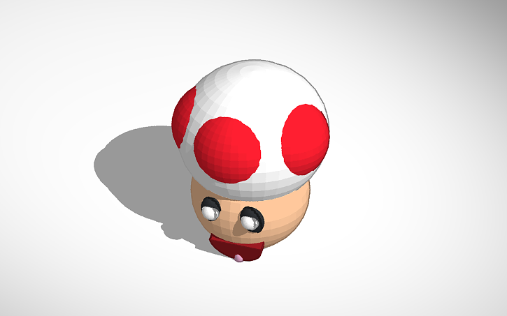 3D design Toad | Tinkercad