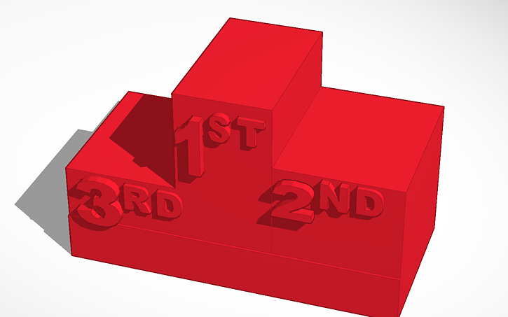 Minecraft Podium Build Tutorial 3D design minecraft podium - Tinkercad