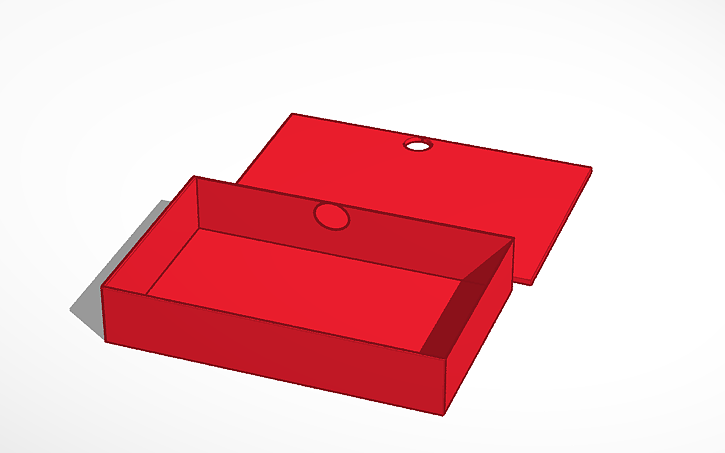 3D design Lock box - Tinkercad