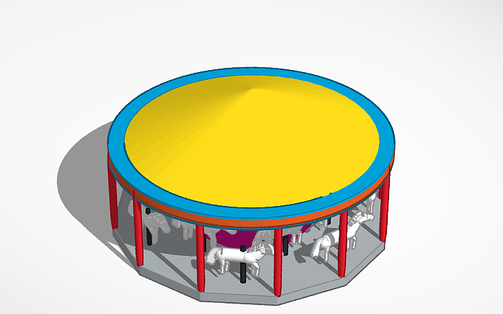 3D design Matiandia Carousel - Tinkercad