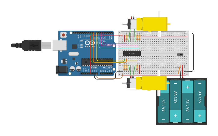 Circuit design Clase 9 - Tinkercad
