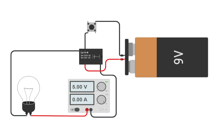 Circuit design relay introduction | Tinkercad