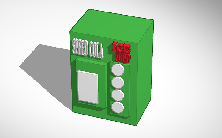 3D design SPEED COLA | Tinkercad