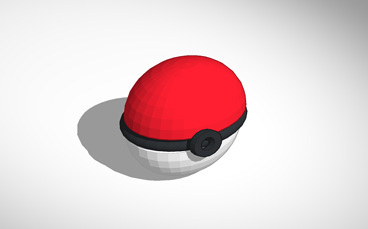 3d Design Pokemon Ball 