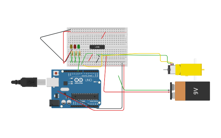Reto Lab Circuit design Reto LAB 6 | Tinkercad