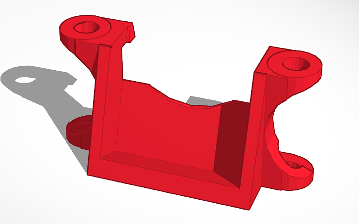 3D design vx110 camera mount - Tinkercad