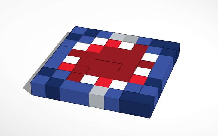3d Design Iballisticsquid Minecraft Face Tinkercad