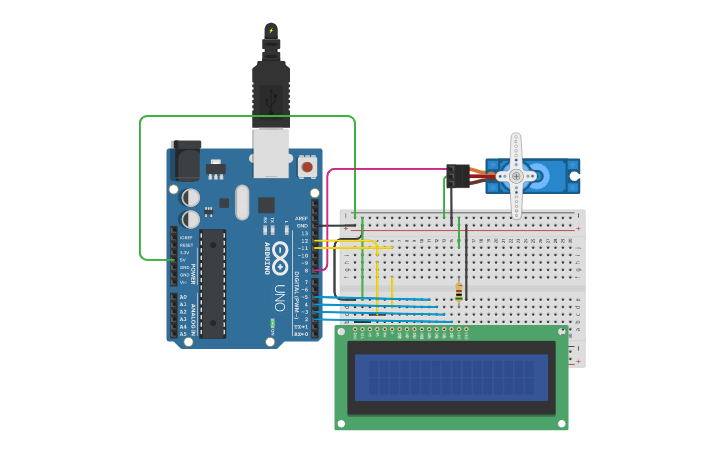 Circuit design Arduino(1) | Tinkercad