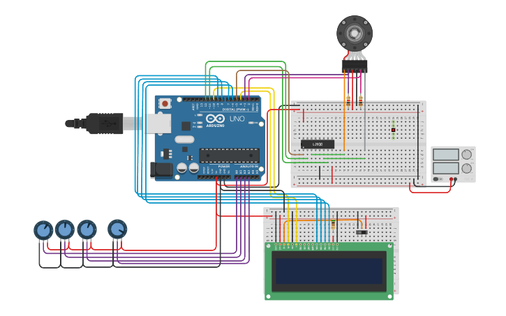Circuit design PID-KELOMPOK 4 | Tinkercad