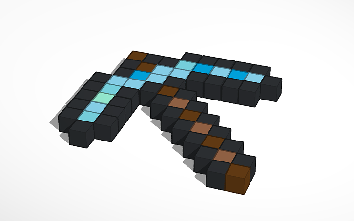 Minecraft Pickaxe Transparent