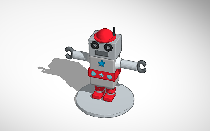 Tinkercard robot