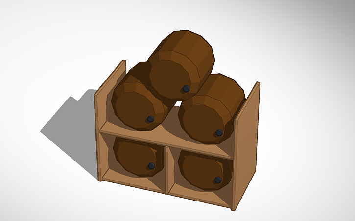3D design Barrel Stack | Tinkercad