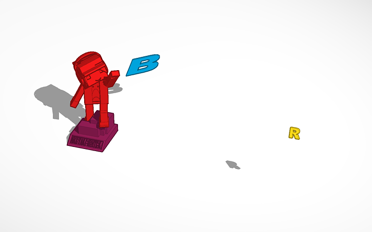 Copy Of Mkstarfighter Roblox Blocky Version Thank You For The Body Cooloshawott75 Tinkercad - body roblox