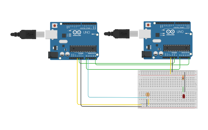 Circuit design Ejercicio debug I2C | Tinkercad