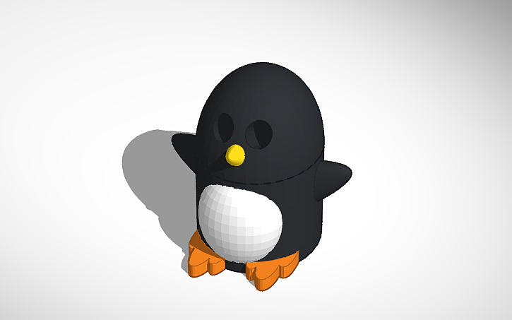 3D design Tiny Little Penguin | Tinkercad