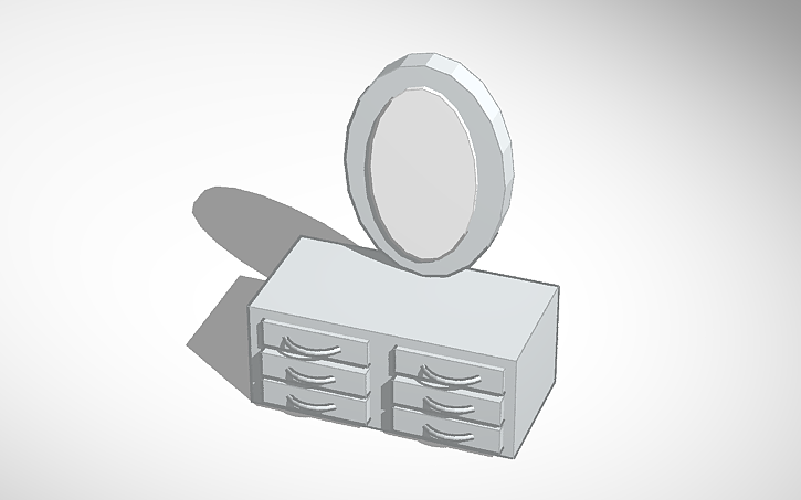 3D design Vanity - Tinkercad