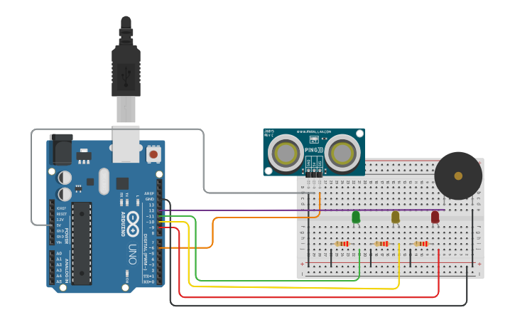 Circuit design Sensor 1.0 | Tinkercad