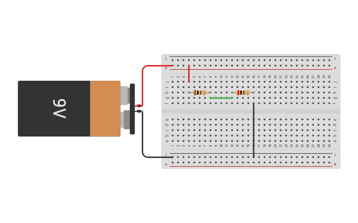 Circuit design E2_2C - Tinkercad