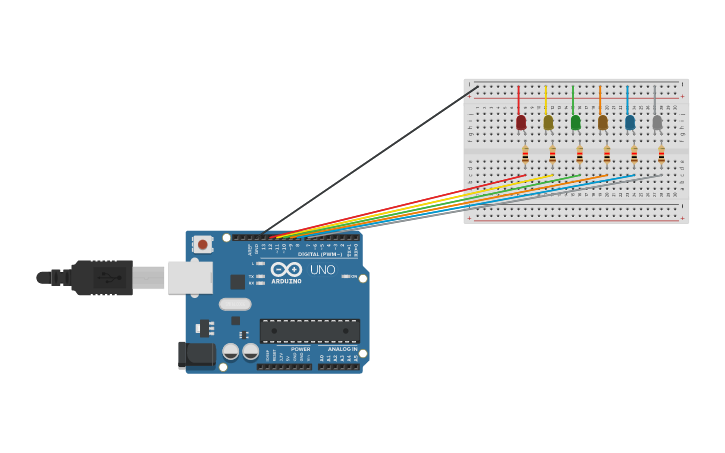 Circuit design Kara Şimşek | Tinkercad