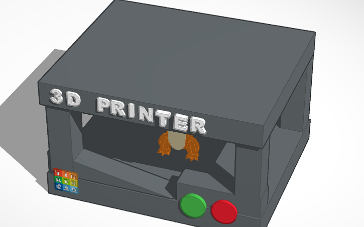 3D Design 3D Printer Tinkercad