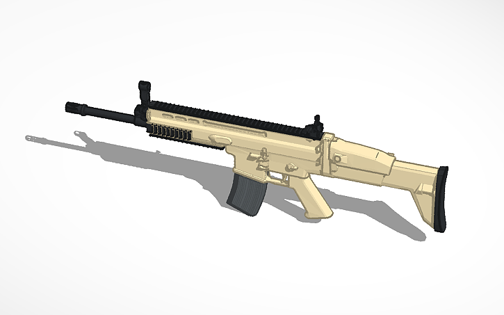 3D design SCAR-L | Tinkercad