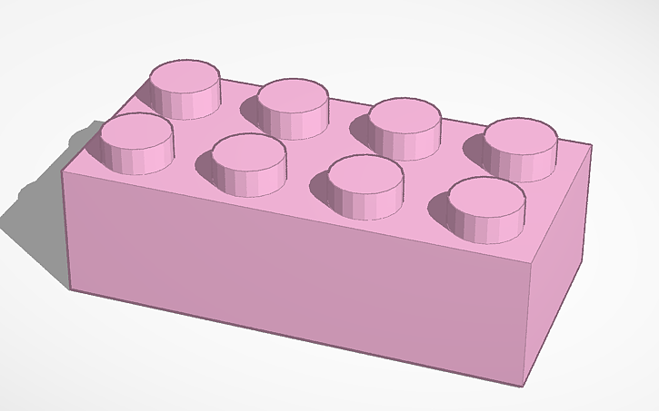 3D design Copy of Actividad 8 - Lego - Tinkercad